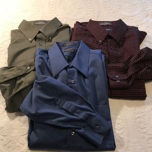 Men’s button down shirts size 17 34/35